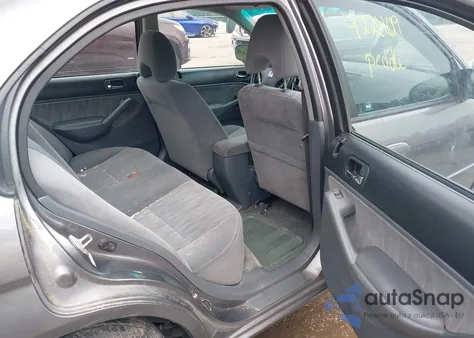 2005 Honda Civic Lx из США, поврежденный, VIN 2HGES16535H504295